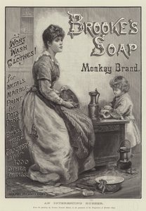 Anúncio, Sabonete Brooke (gravura)
