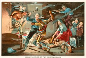 Guerra indígena da época colonial de North American