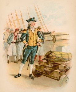 John Paul Jones, primeiro capitão da Marinha dos EUA