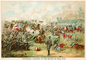 Stonewall Jackson, na batalha de Bull Run