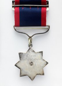 Ordem de Mérito Indiana, Divisão Militar, concedida a Havildar Biaz, The Queen