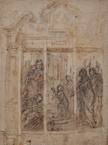A Apresentação da Virgem no Templo de Northern Italian School