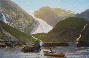 Norge / Noruega: Bondhusbraeen (fotografia a cores) de Norwegian Photographer