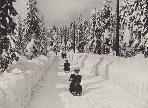 Esporte de Inverno perto de Kristiania