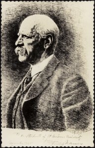 Fridtjof Nansen (1861-1930), explorador norueguês, diplomata e humanitário de Norwegian School