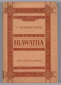 A Canção de Hiawatha Op.30, 1900. de Novello and Company