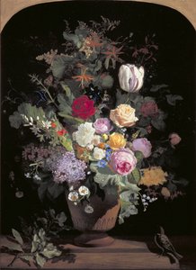 Flores em um vaso