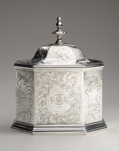 Vasilha de chá, 1845 de Obadiah Rich