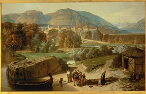 Uma villa romana nos Alpes da Dauphine, pouco depois da conquista da Gália de Octave Penguilly l