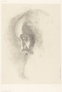 À velhice de Odilon Redon