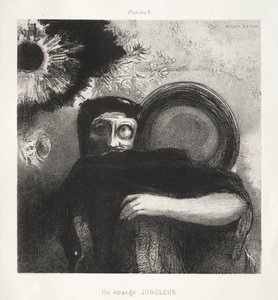 Um estranho malabarista de Odilon Redon