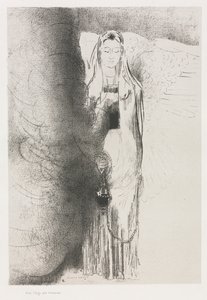 E o anjo levou o incensário de Odilon Redon