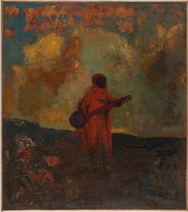 Músico árabe de Odilon Redon