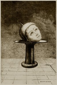 Na concha de Odilon Redon