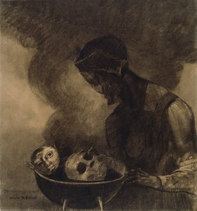 Caldeirão da Feiticeira de Odilon Redon