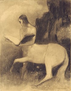 Leitura do Centauro de Odilon Redon