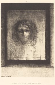 Era um véu, uma impressão (Era um véu, uma impressão) de Odilon Redon