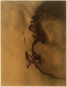 Cristo (a coroa de espinhos) de Odilon Redon