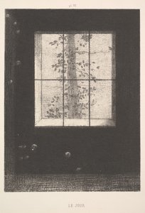 Day Le Jour, da série Dreams Songes, placa VI, 1891. de Odilon Redon
