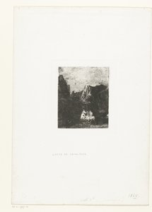 De twee kleine ruiter
Os dois pequenos cavaleiros de Odilon Redon