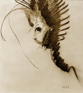 O dragão de Odilon Redon