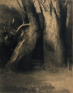 Duas árvores de Odilon Redon