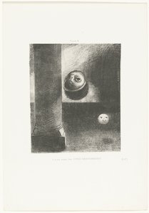 Er waren ook embrião wezens Havia também SERES EMBRIONÁRIOS (título no objeto) de Odilon Redon