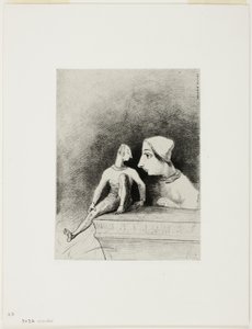 Felicidade, prato sete de In Dreams de Odilon Redon