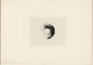 Frontispício de Le mouvement idéaliste en peinture (O movimento idealista na pintura) de André Mellerio de Odilon Redon