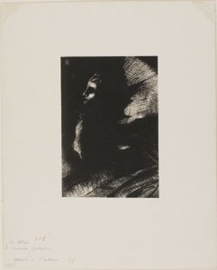 Frontispício para Les Chimères por Jules Destrée de Odilon Redon