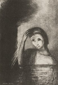Frontispício da obra Les Debacles de Emile Verhaeren de Odilon Redon