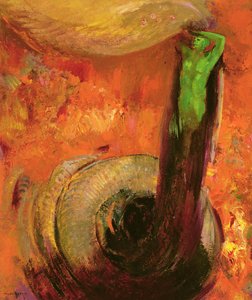 Morte Verde, c.1905 de Odilon Redon