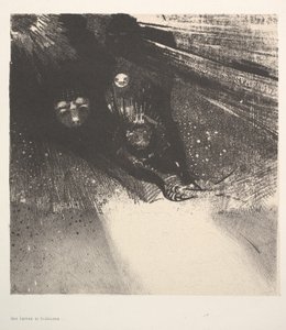 Larvas hediondas, 1896. de Odilon Redon