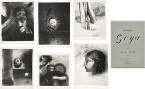 Homenagem a Goya de Odilon Redon