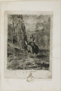 Cavaleiro esperando de Odilon Redon