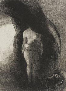 Eu ainda sou a Grande Ísis! Ninguém nunca levantou meu véu! My Offspring is the Sun!, placa 16 de 24 de Odilon Redon