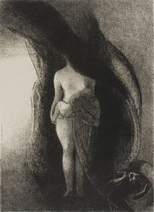 Eu ainda sou a Grande Ísis! Ninguém nunca levantou meu véu!, placa 16 de 24 de Odilon Redon