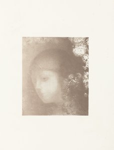 Kinderhoofd conheceu floridos
Cabeça de criança com flores de Odilon Redon