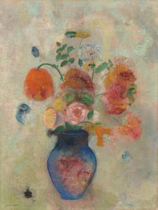Vaso Grande com Flores de Odilon Redon