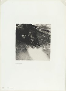 Larvas tão sem sangue e tão hediondos, prato 5 de 6 de Odilon Redon
