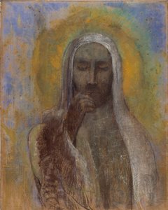O Cristo do silêncio de Odilon Redon