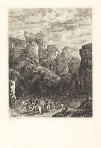 Le Gue (O Ford) de Odilon Redon