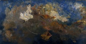 O carro de Apolo de Odilon Redon