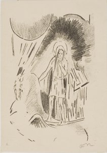 Homem em Pégaso de Odilon Redon