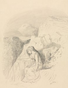 Melancolia, c. 1868 de Odilon Redon