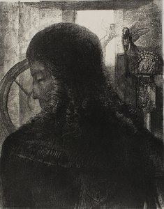Velho Cavaleiro de Odilon Redon
