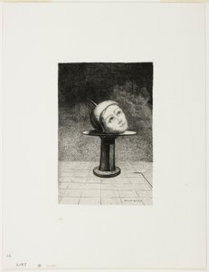 No prato, prato dez de In Dreams de Odilon Redon
