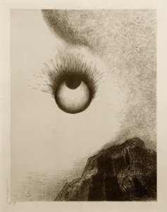 Por todo o lado os abrunhos estão a arder de Odilon Redon