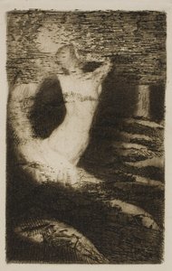 Passagem de uma alma de Odilon Redon
