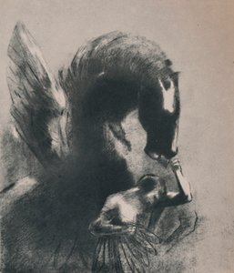Cativo de Pegasus, 1889, 1946. de Odilon Redon